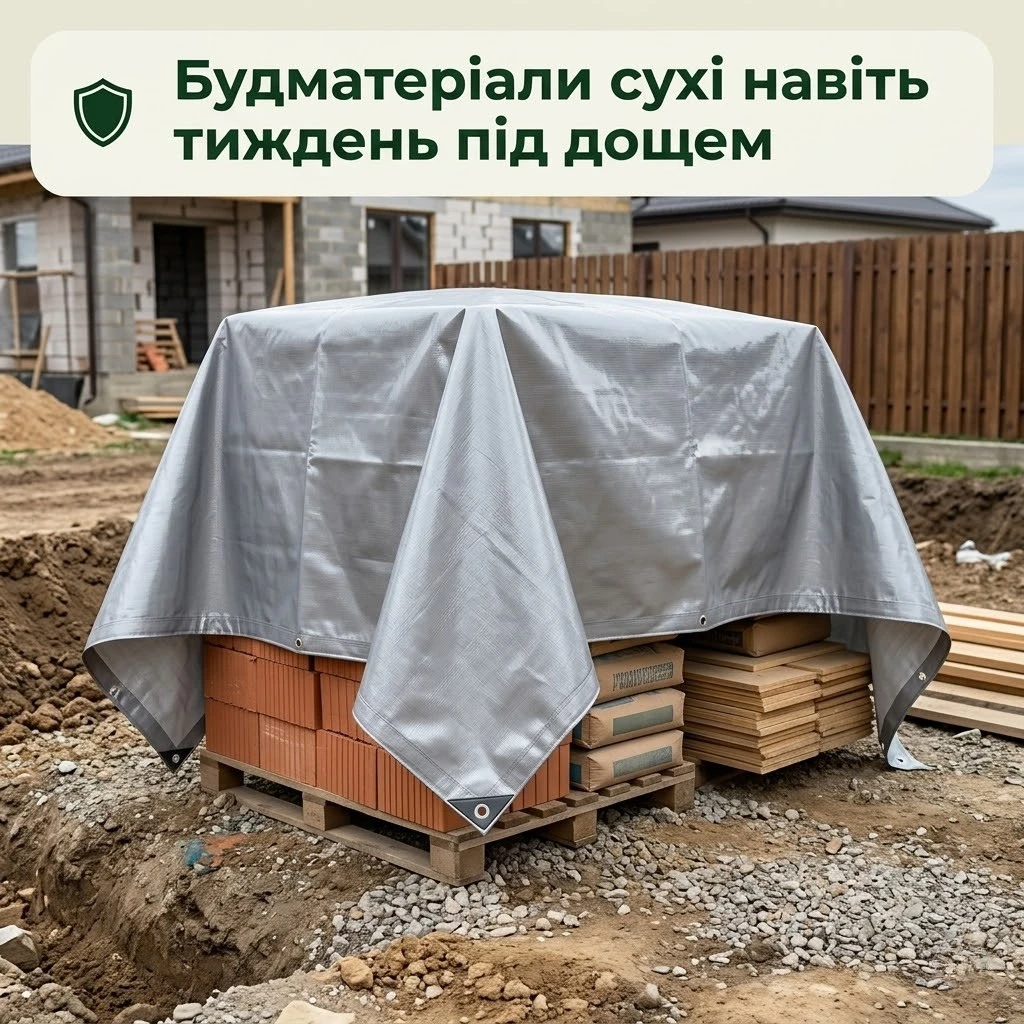 Тент для будматеріалів